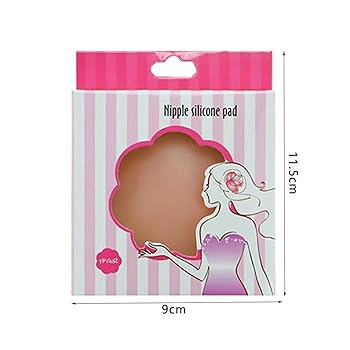 Silicone Nipple Cover Pads – Reusable Invisible Breast Petals for Women (Skin-Friendly, Seamless & Washable)