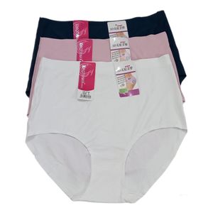 3PCS Women’s High-Waist Cotton Panties – Soft Breathable Seamless Briefs for Everyday Comfort (Assorted Colors)