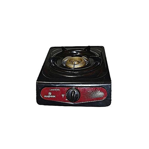 Rashnik Single Burner Stainless Steel Gas Cooker – Portable, Durable & Energy Efficient
