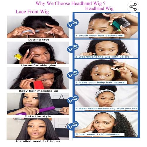 ✨ 3PCS Gorgeous Wig Headband Turban Set for Women – Stylish, Comfortable & Effortless Beauty