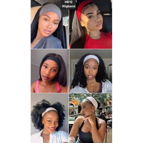 ✨ 3PCS Gorgeous Wig Headband Turban Set for Women – Stylish, Comfortable & Effortless Beauty