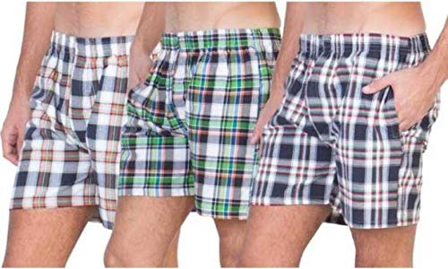 6PCS Extra Soft Cotton Long-Lasting Checked Men’s Boxer Shorts – Breathable, Comfortable & Stylish Underwear for Everyday Wear