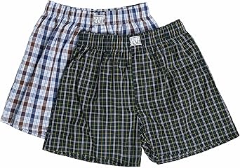 6PCS Extra Soft Cotton Long-Lasting Checked Men’s Boxer Shorts – Breathable, Comfortable & Stylish Underwear for Everyday Wear