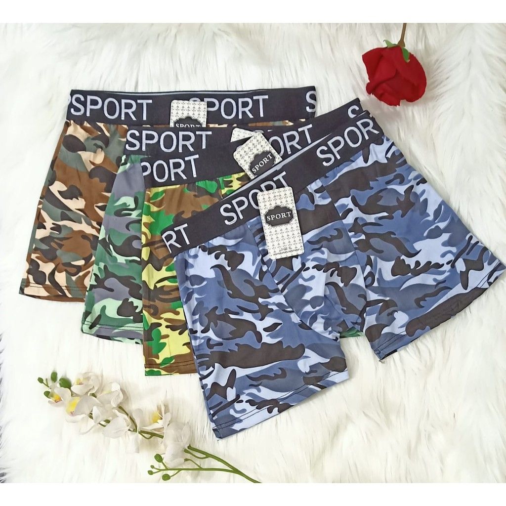 3pcs Boys Brief Boxers – Soft Stretch Cotton Underwear for Kids (2–5 Years)