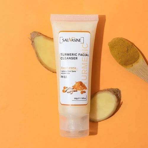 Turmeric face cleanser