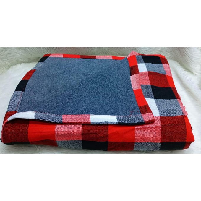 Heavy Fleece Maasai Shuka Blanket
