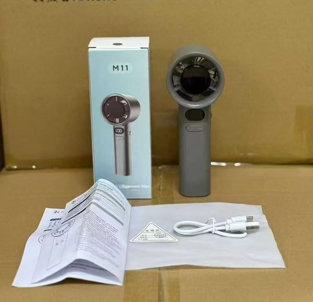 New USB hand-held fan; mini portable student small fan; cooling folding fragrance small electric fan.