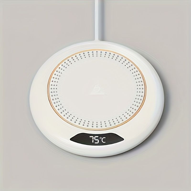 Smart Electric Hot Water Dispenser & Coffee Cup Warmer - USB-Powered 3-Temperature Adjustable ( to Coffee) with 8H Timer, Auto Shut-Off, Compatible with, Travel Mugs, Milk Boxes for Home/Office Use