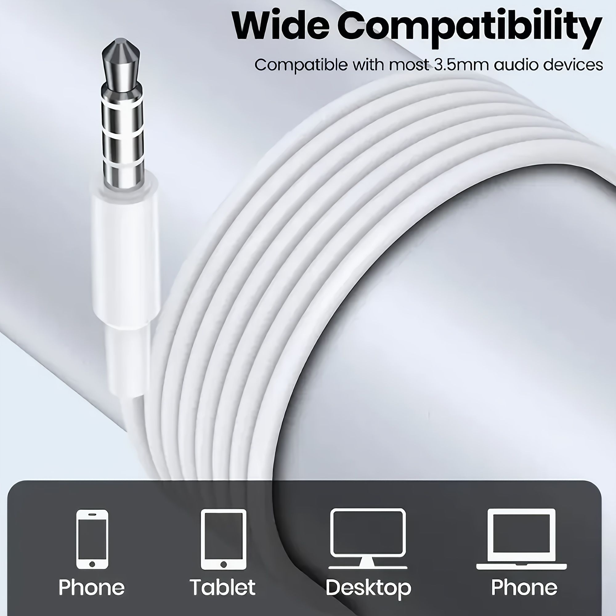 Wired Earphone 3.5mm Jack Earbuds Audio Electronic Calls & Music Bass Stereo In-Ear Headphones Headset, Audio Calls, Gaming Headset, Lightweight Earbuds, Compact Headphones, Tanglefree Wire, Durable C