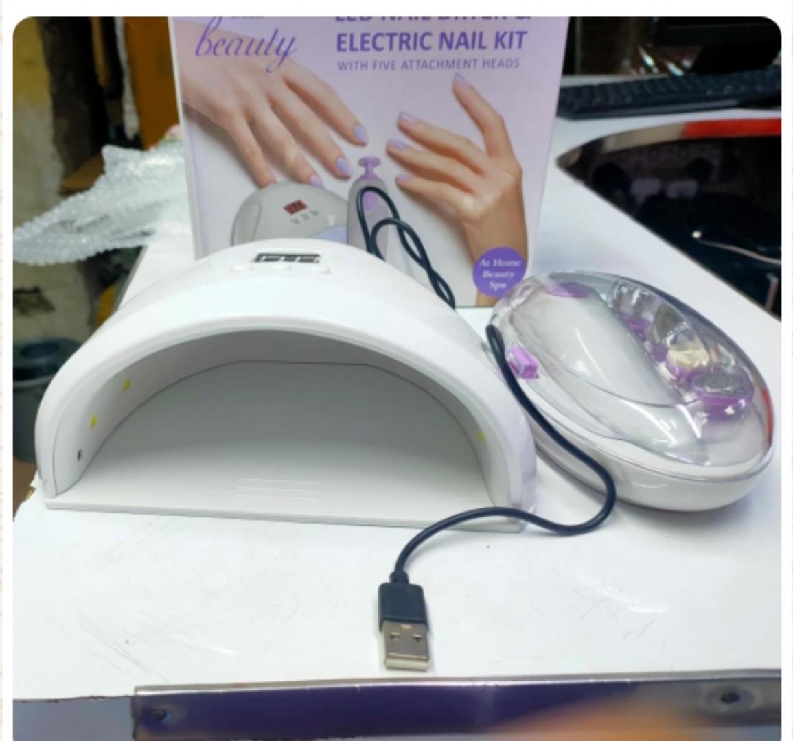2 in 1 led nail dryer and Electric nail kit,Electric Manicure Pedicure Kit, Nail Drill Machine & Dryer, Nail Art Tools Set
