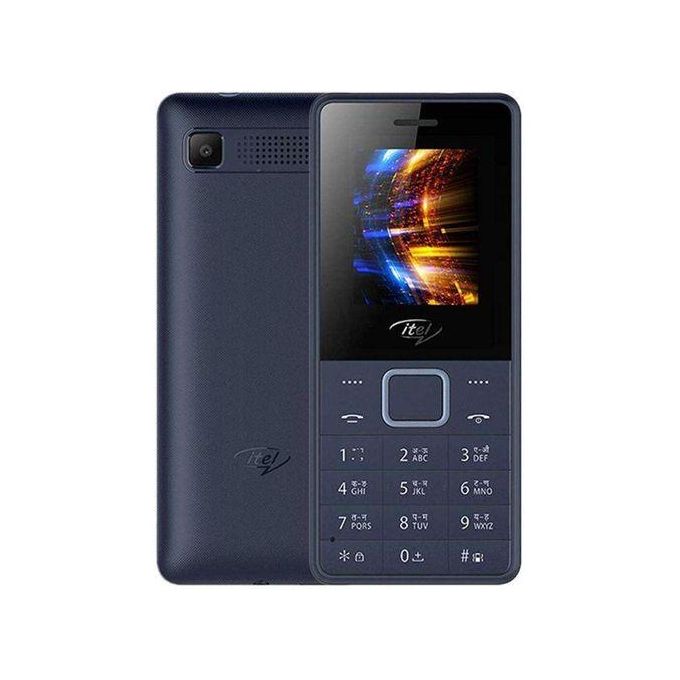 Itel 2160 - 1.8" - Kabambe - FM Radio (Dual SIM) - 1000mAh - Black