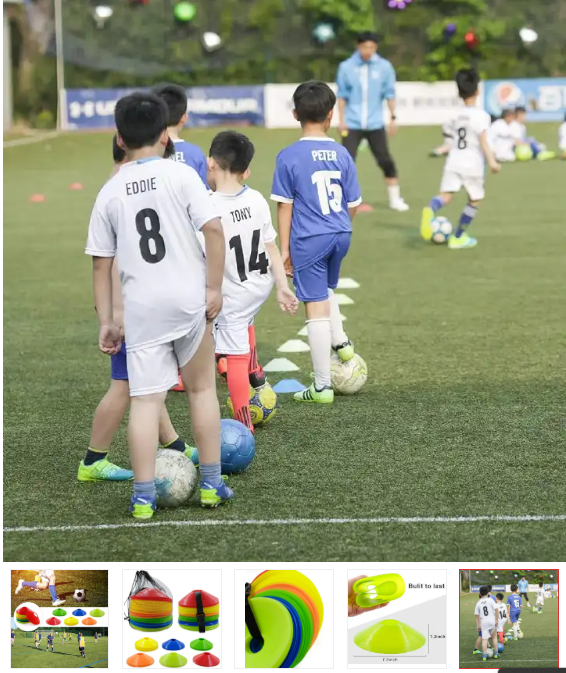 Disc Shape Training Cones /Football Training Kits