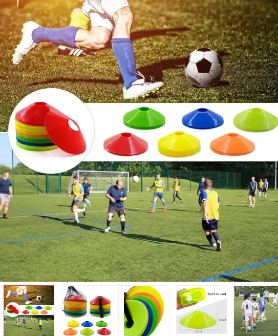 Disc Shape Training Cones /Football Training Kits