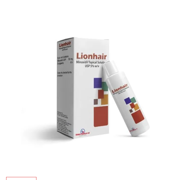 Lionhair Minoxidil Topical Solution for hair loss protction and also helps regrowth