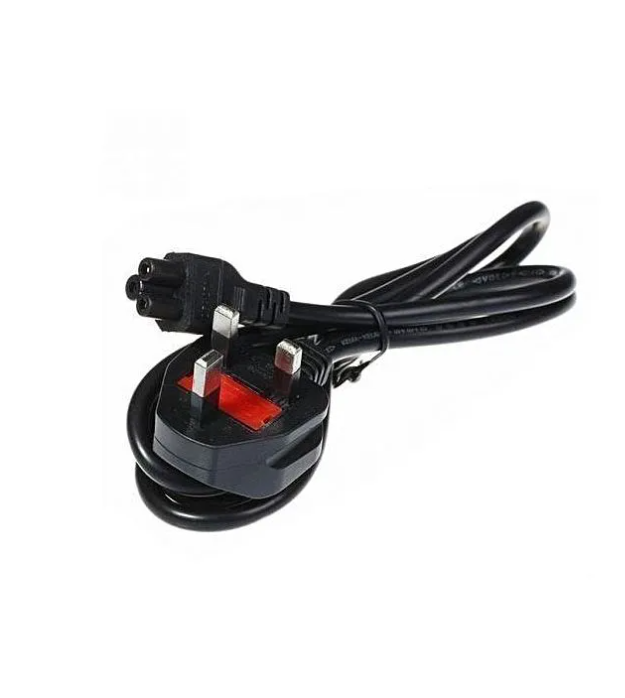 Laptop Power Flower Cable Fused - 3 Pin Plug