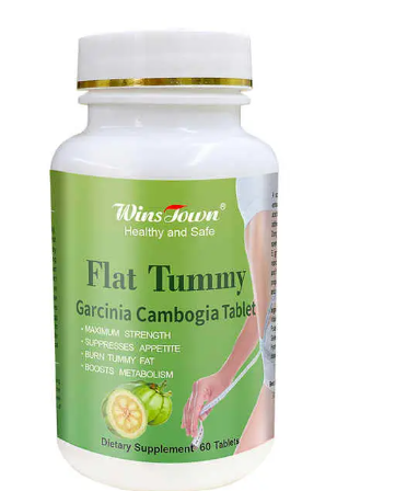 Flat Tummy Tablets with Garcinia Cambogia Targets belly fat, tones the waistline, curbs cravings, and supports a visibly flatter tummy