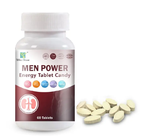 Men Power Energy Tablet Candy Boosts energy, enhances focus, and supports vitality with natural herbs and essential nutrients