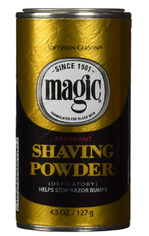 Magic Shaving Powder helps stop razor bumps Magic Depilatory