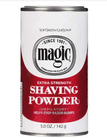 Magic Shaving Powder helps stop razor bumps Magic Depilatory