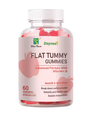 FLAT TUMMY DAYNEE - ADVANCED FORMULA WITH VITAMIN B - WinsTown Daynee OEM 28 days effect herbal supplement flat tummy body fit food supplement GUMMIES