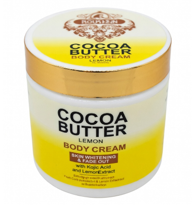 Roushun Cocoa Butter Lemon Brightening Cream -500ml
Roushun Cocoa Butter Lemon Brightening Cream -500ml
Roushun Cocoa Butter Lemon Brightening Cream -500ml