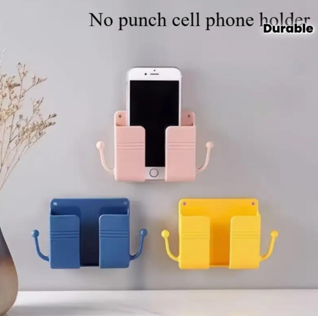 wall Holder ,wall mount, home decor– Multifunctional Storage Organizer for Remote Controls, Keys, Chargers, Headphones & Phones – Perfect for Bedroom, Kitchen & Bathroom – Easy to Install