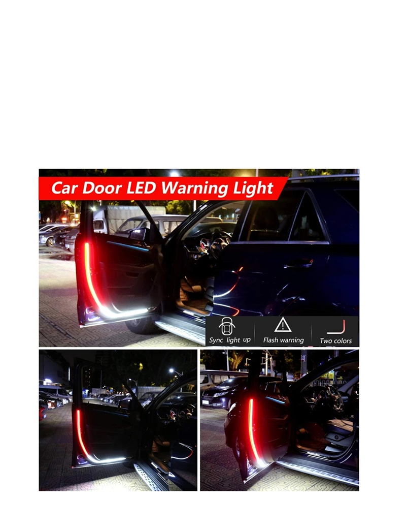 LED Car Door Warning Light Bars