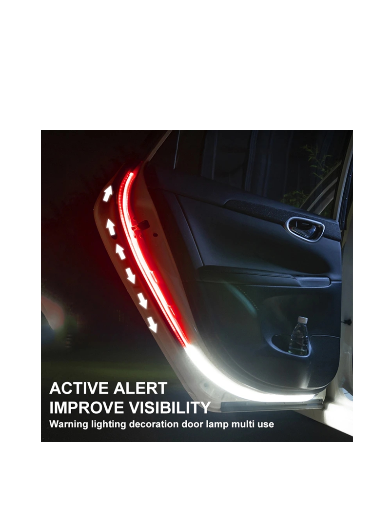 LED Car Door Warning Light Bars