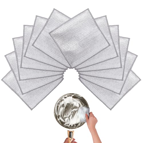 Best price for 12 pieces of steel wire dishwashing rags, multi-purpose ...