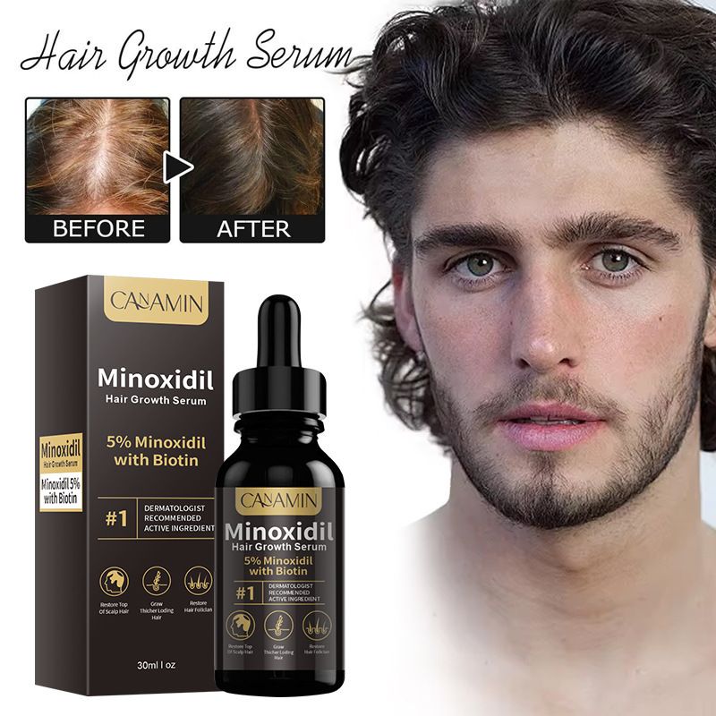 Universal Melao 5% Minoxidil 30mlX2 bottles of men's and women's hair growth essence male beard oil to avoid hair loss, vegan and harmless chemicals, biological substances, hair regeneration, natural