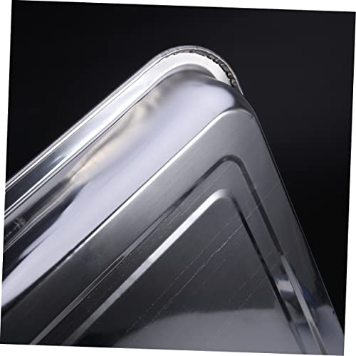 Large Stainless Steel Baking & Roasting Tray 36×27x4cm – Heavy Duty Oven, Stovetop & BBQ Pan for Meat, Fish & Vegetables, 2PCS Reusable Kitchen Bakeware