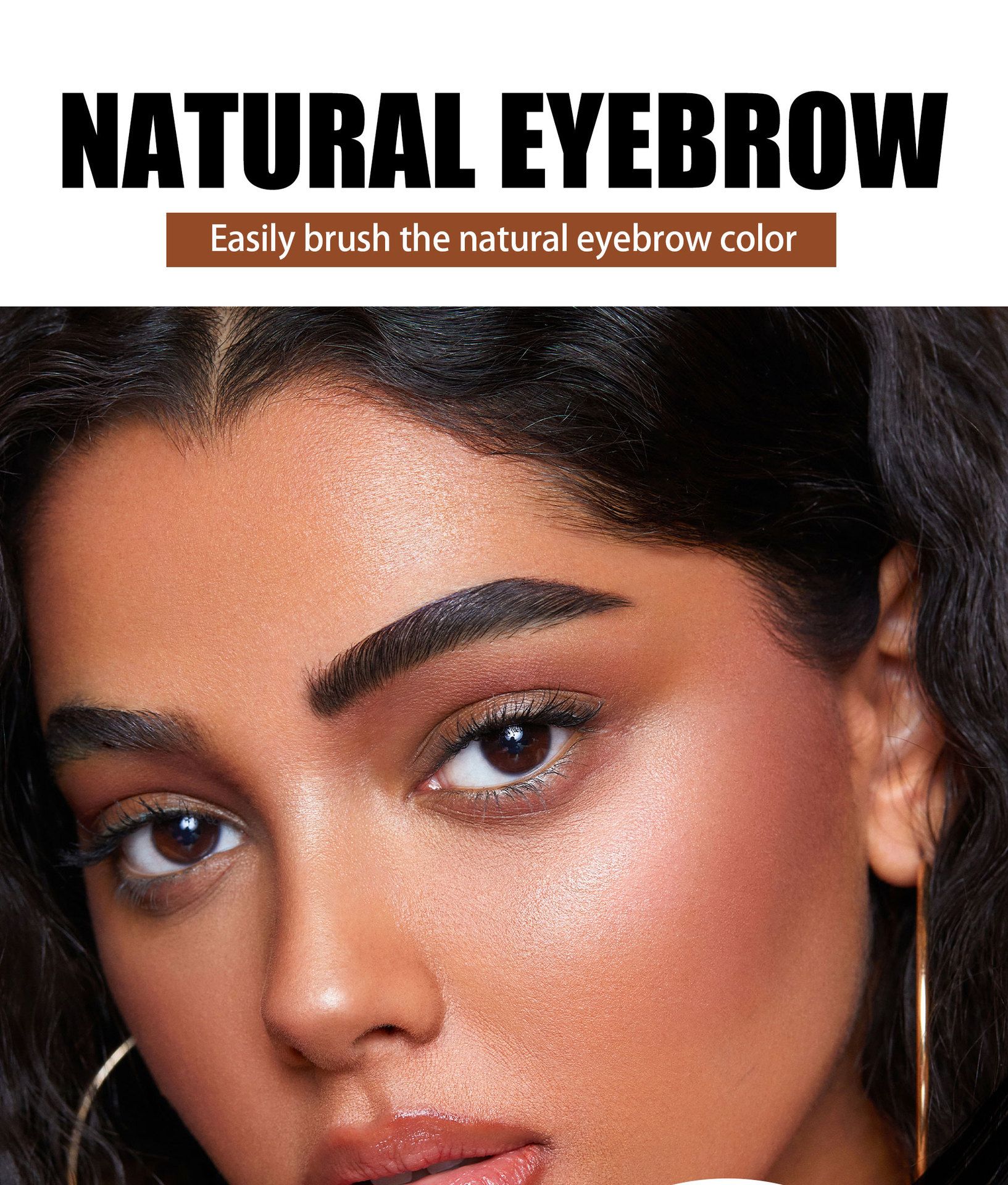 Peel Off Waterproof Eyebrow Tint Gel, Long Lasting Semi-Permanent Brow Mascara for Natural Shaping and Coloring, Easy to Apply Soft Brow Cream, 5-Day Durable Brow Color, 1 Pc