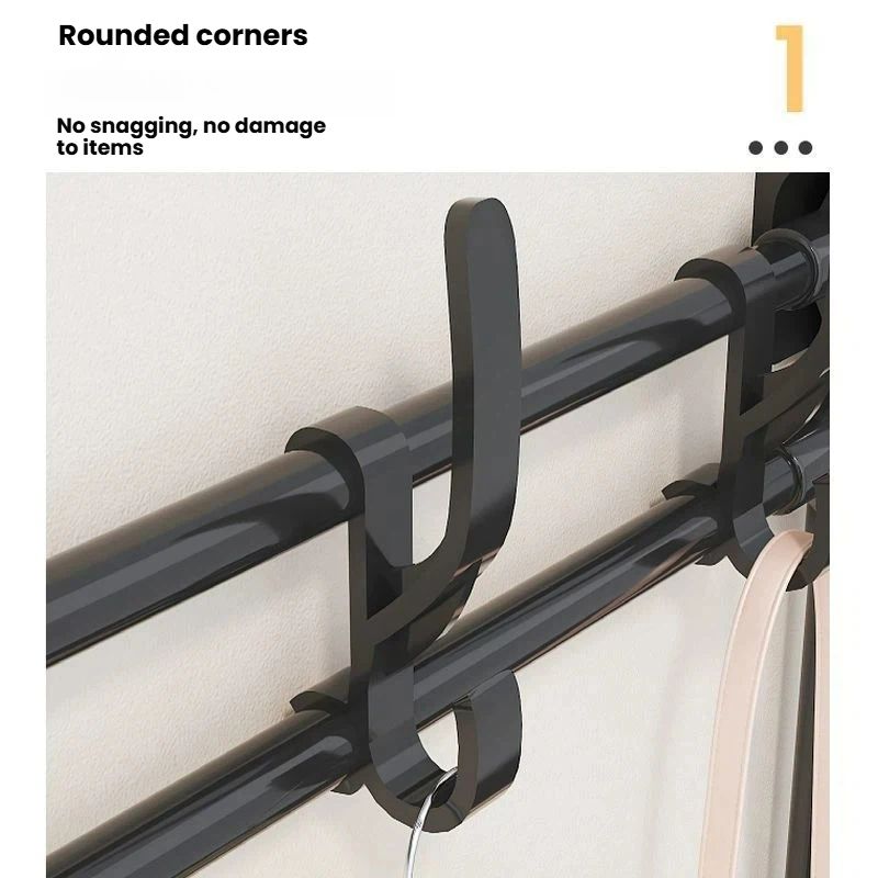 Large Size No-Drill Door & Wall Hook Rack with Strong Adhesive – Bathroom Storage Organizer for Hats, Keys, Bags, Towels, Clothes, Home & Office Use