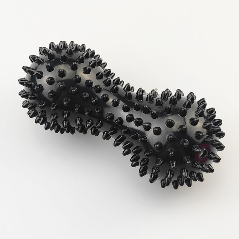 1PC Peanut Spiky Massage Ball for Foot, Back, Neck, Arm & Hand Pain Relief, Plantar Fasciitis, Heel & Arch Pain, Muscle Recovery & Trigger Point Therapy