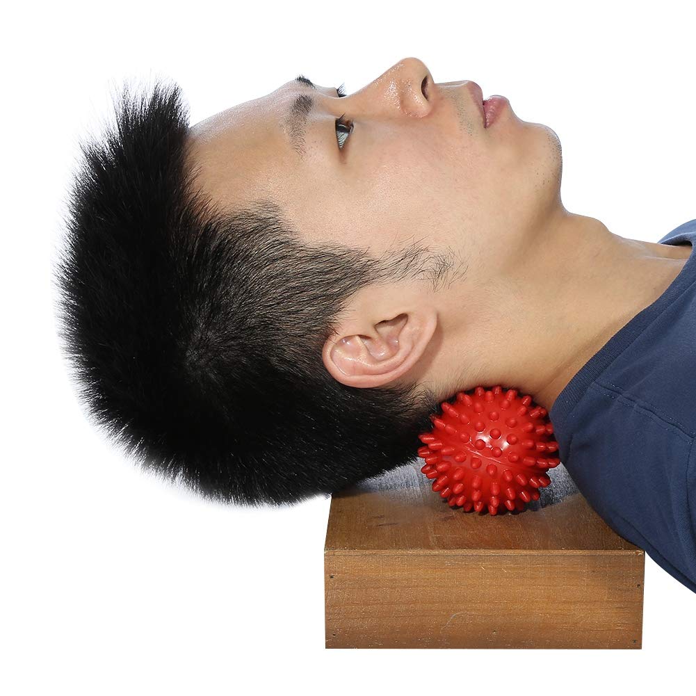 1PC Peanut Spiky Massage Ball for Foot, Back, Neck, Arm & Hand Pain Relief, Plantar Fasciitis, Heel & Arch Pain, Muscle Recovery & Trigger Point Therapy