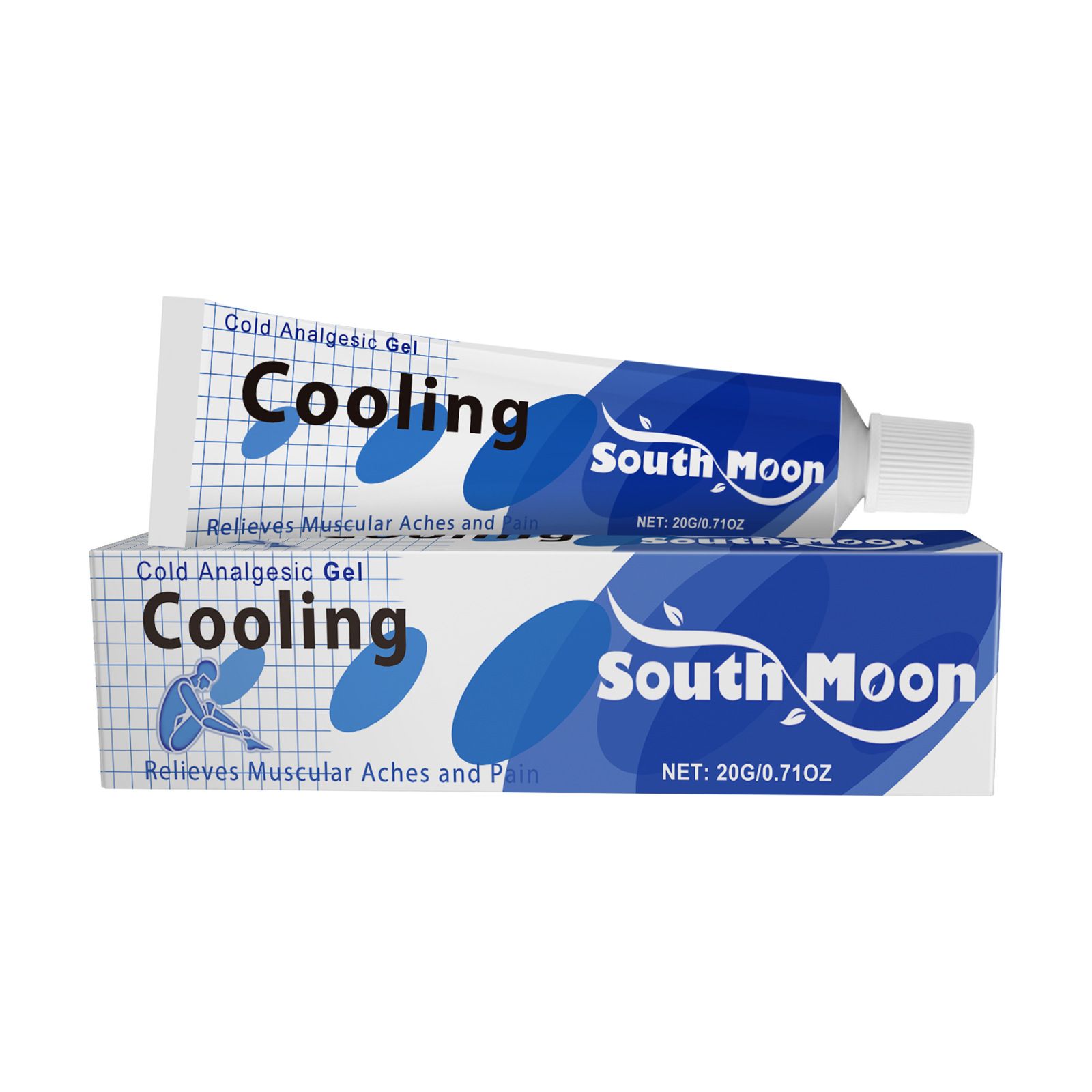 Cooling Joint Care Balm for Knee & Elbow Pain Relief, Massage Cream for Muscle, Body & Joint Pain, Daily Soothing & Relaxing Care