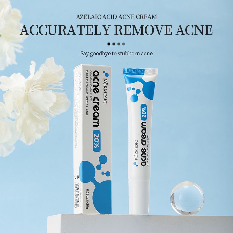 2pcs Gentle Acne-Fighting Facial Care Creams – Moisturizing, Hydrating, Oil-Free Daily Face Cream for Acne, Pimples & Blemishes, Smooth, Soft & Clear Skin