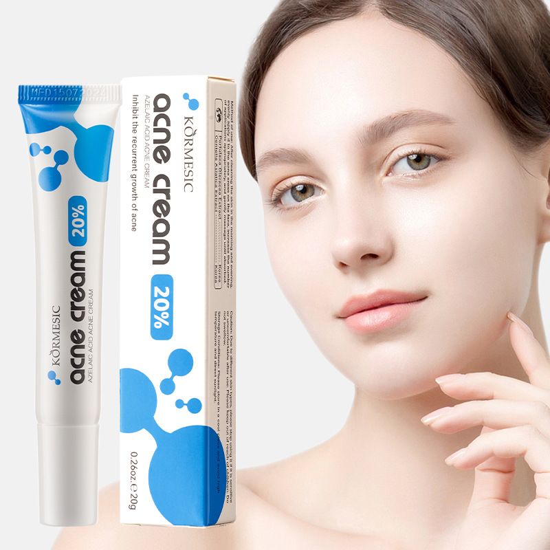 2pcs Gentle Acne-Fighting Facial Care Creams – Moisturizing, Hydrating, Oil-Free Daily Face Cream for Acne, Pimples & Blemishes, Smooth, Soft & Clear Skin