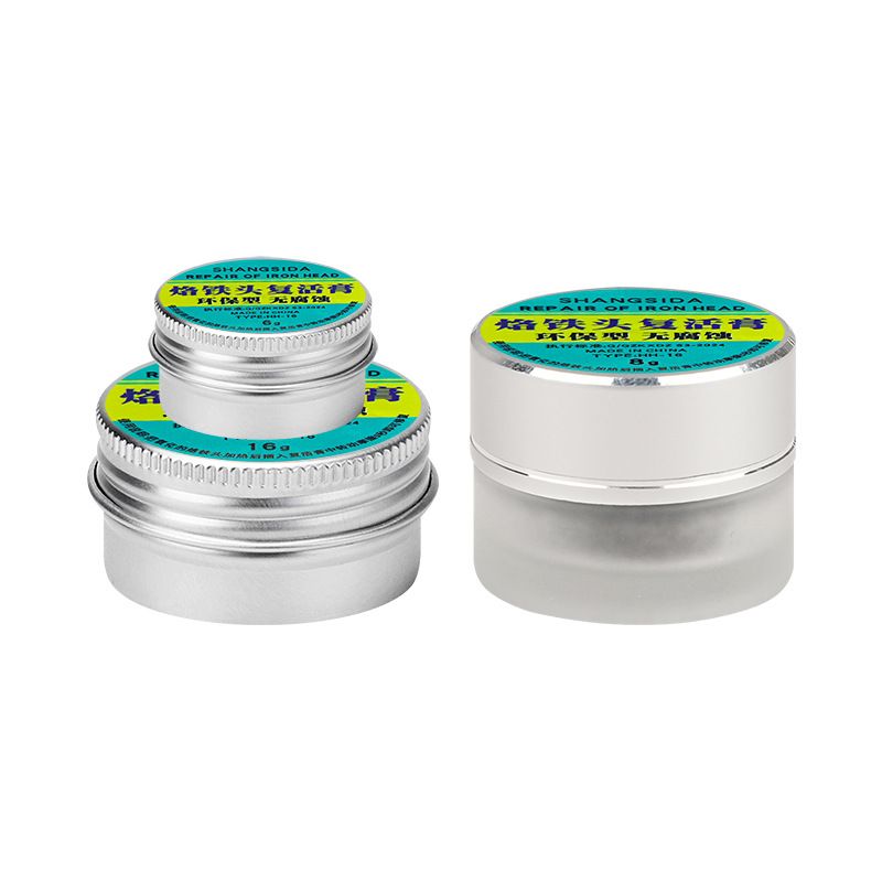 2PCS Soldering Iron Tip Cleaner Paste – Tip Tinner and Reactivator for Oxidized and Damaged Tips, Restore Old Soldering Tips, Easy Tinning, Electronic Repair Tool