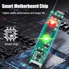 2Pcs Voltage Tester Pen Set Cross & Flat Screwdriver Non Contact Electrical Tester High Bright LED AC Live Neutral Wire Detector Breakpoint Finder Electrician Repair Hand Tool