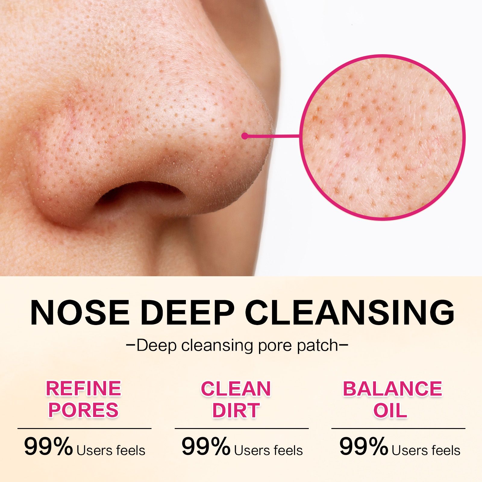 10pcs bamboo charcoal to remove blackheads, nose patches, shrink pores, remove acne, T-zone blackheads, nose patches, pig nose patches