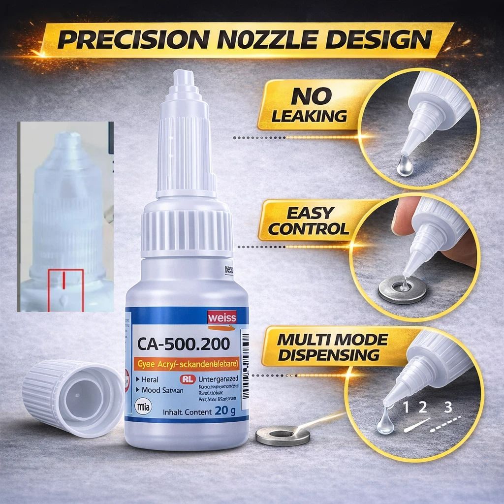 Super Strong Glue Multi Purpose Instant Repair Adhesive for Metal Wood Plastic Rubber Leather Ceramic Fast Dry Heavy Duty Bond for Home Car Shoe Fix