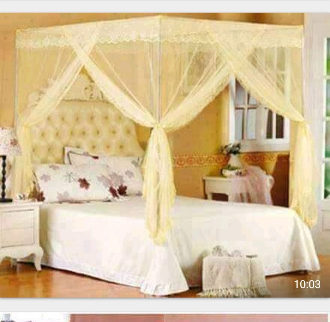 Promotion】4*6/5*6/6*6 4 stands mosquito net with Stand Mosquito Repellent Tent Bedding Accessories