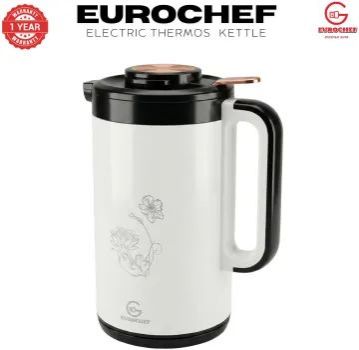 EUROCHEF EC-K53 3.5L 2-in-1 Electric Thermos Kettle & Cordless Water Boiler – Auto Shut-Off