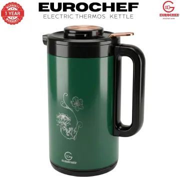 EUROCHEF EC-K53 3.5L 2-in-1 Electric Thermos Kettle & Cordless Water Boiler – Auto Shut-Off