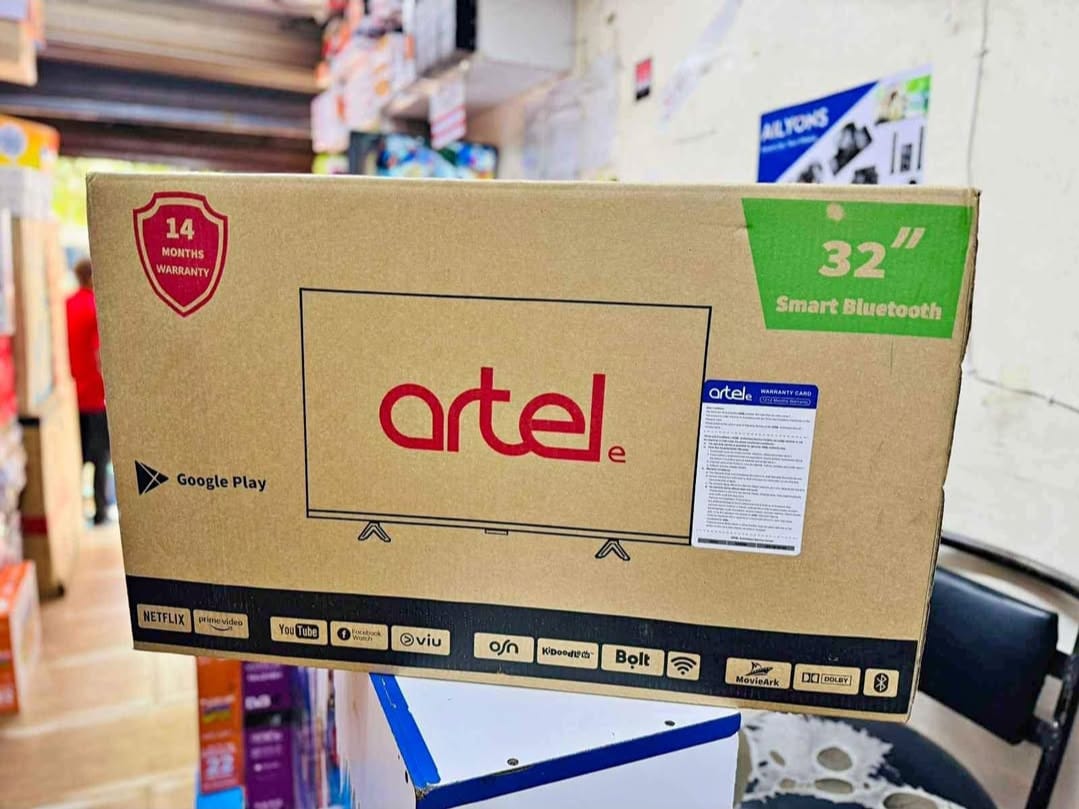 🔥 32-Inch Artel Smart Android Digital LED TV with Bluetooth, Full HD Display, Built-in WiFi, HDMI & USB Ports, Digital Tuner, Slim Design, Energy Saving, Home Entertainment Flat Screen AC TV