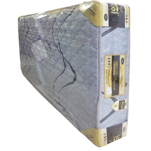 Johari 8-Inch Orthopedic Fibre Mattress – Medium Density Quilted Top, Breathable F-Fiber Build, Sizes (3by 6), (3.5by 6), (4by 6), (5by 6), (6by 6) – 3-Year Warranty Included