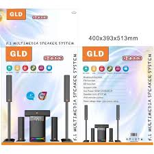 🔊 GLD G2303 – Premium 5.1 channel tallboy Multimedia Home Theater Speaker System sub woofer system 🎶
