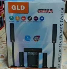 🔊 GLD G2303 – Premium 5.1 channel tallboy Multimedia Home Theater Speaker System sub woofer system 🎶