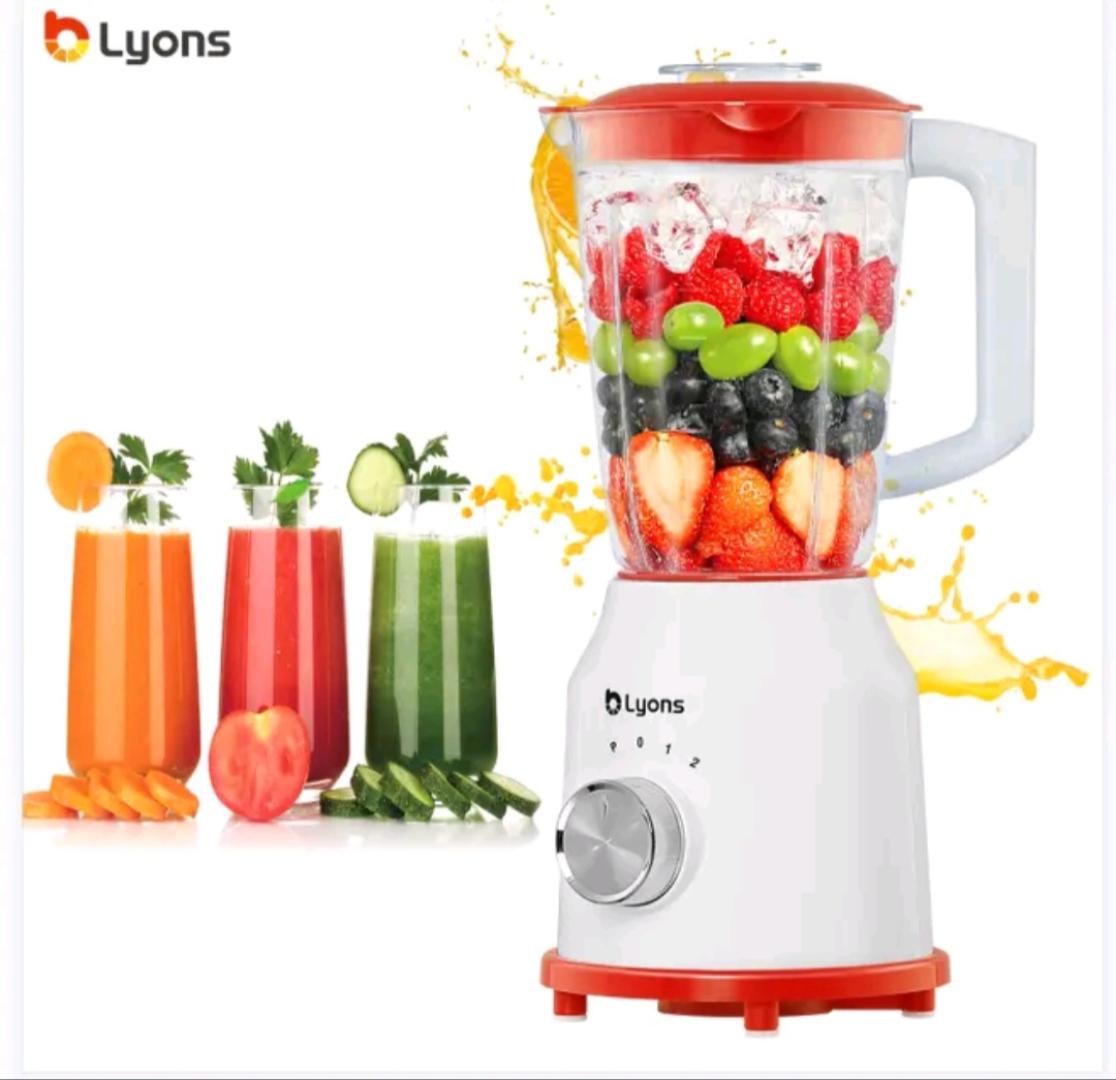 AILYONS/LYONS 1.6L 2 In 1 Motor Stainless Steel Blender YT-138/TY-121 Quality With Grinder Juicer White【HOT】